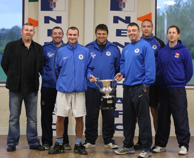 Nenagh AFC 'A' and Nenagh AFC 'B' Management & Captains Captains and Managers